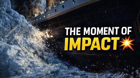 This One Impact Changed Everything 😱 | Titanic Collision Scene