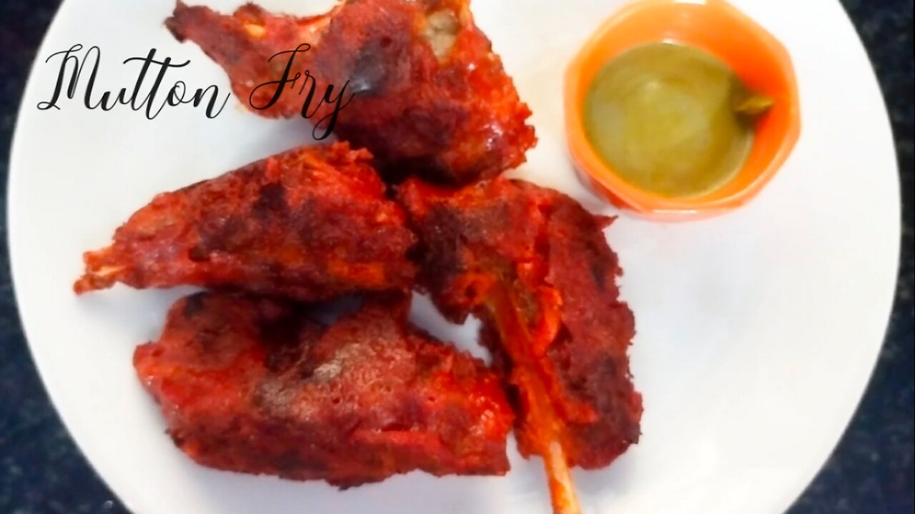 HOW TO MAKE MUTTON FRY | MUTTON FRY RECIPE IN HINDI | MOUTH WATERING MUTTON FRY RECIPE | FOOD COURT