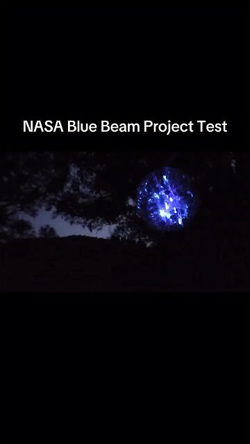 NASA Project Blue Beam Test