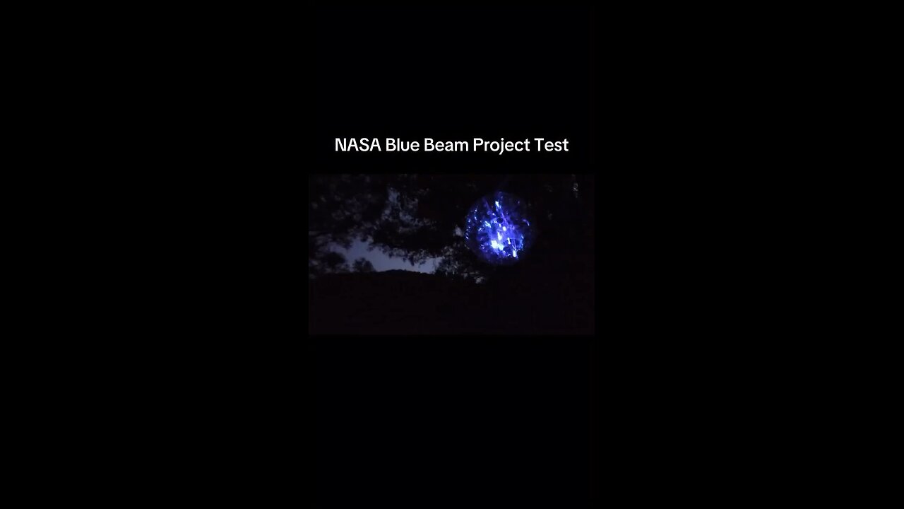 NASA Project Blue Beam Test