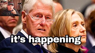 They are finally crashing out..