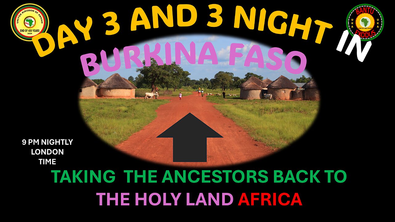 AFRICA IS THE HOLY LAND || DAY 5 AND FIRST SAMBA IN BURKINA FASO