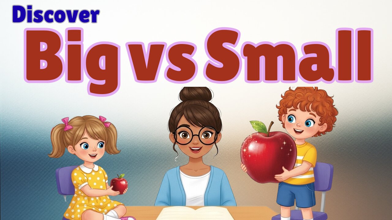 Discover Big vs Small Things – Classroom Adventure with Miss Graceg