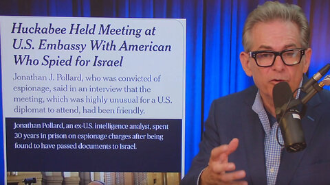 Mike Huckabee gaslighting about Zionist control in US▮The Jimmy Dore Show