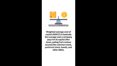 What is Weighted Average Cost of Capital (WACC)?