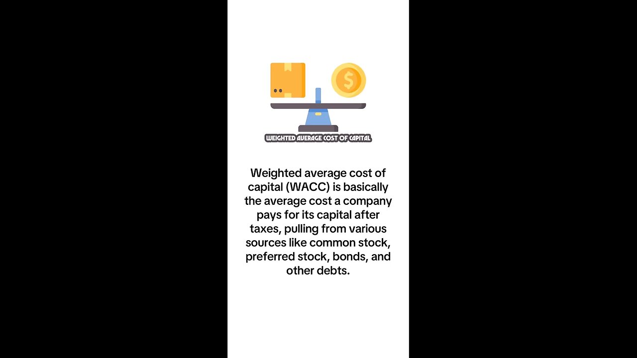 What is Weighted Average Cost of Capital (WACC)?