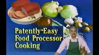 "Making Yeast Dough" 80's Food Processor Cooking Show: Patently Easy [Greg Patent] (1985)