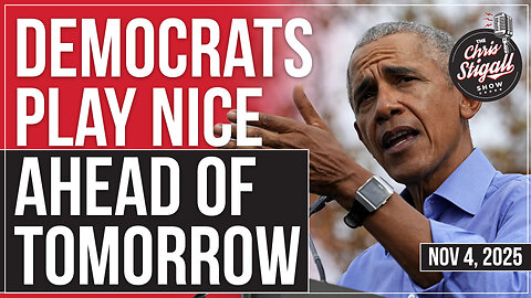 Democrats Play Nice Ahead of Tomorrow