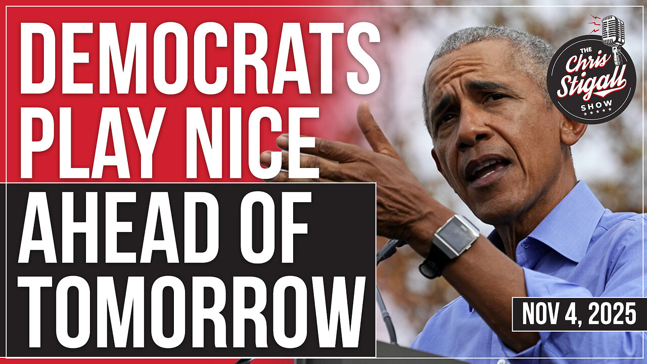 Democrats Play Nice Ahead of Tomorrow