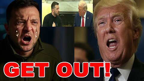President Trump DESTROYS Zelenskyy! KICKS him out of the White House!
