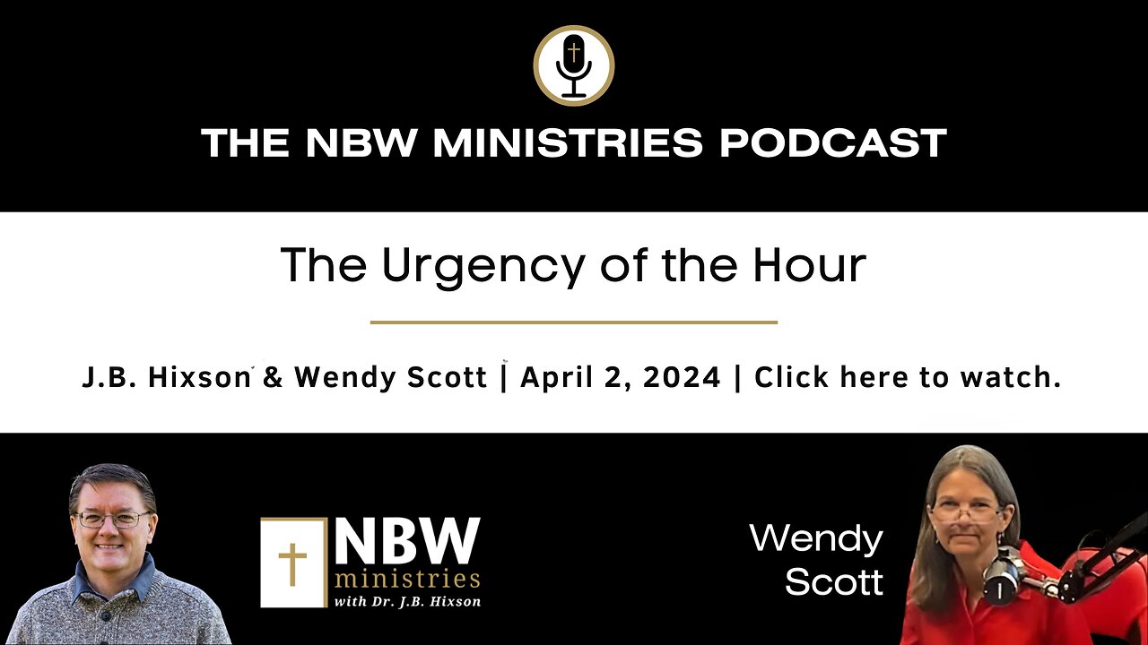 1180. The Urgency of the Hour
