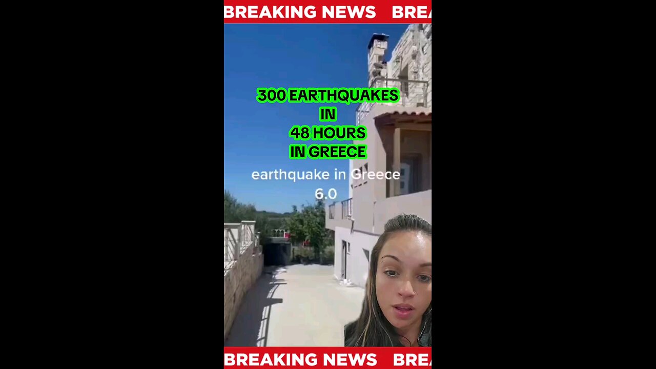 300 EARTHQUAKES IN 48 HOURS #fy #fyp #fypシ #breakingnews #santori #Santorini #Greece