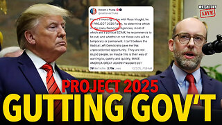 Trump GUTTING Government with PROJECT 2025 | The Tony Michaels Podcast #1005