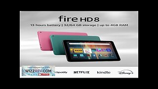 New Amazon Fire HD 8 tablet 8” HD Display 3GB memory 32GB Review