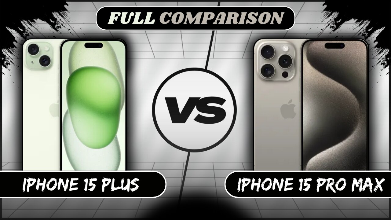 iPhone 15 Plus Vs iPhone 15 Pro Max Full Comparison | Phone Sphere