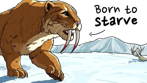 Why It Sucked to Be Born as a Sabertoothed Tiger