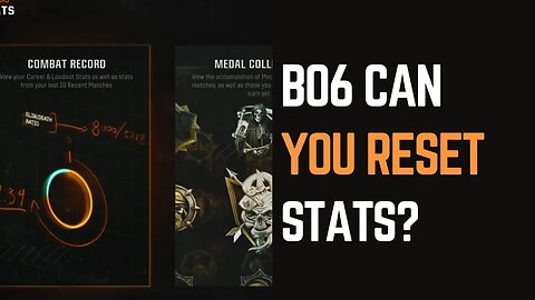 Can You Reset Stats in BO6? Find Out If It's Possible!