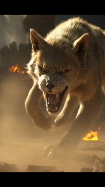 Big monster in the earth