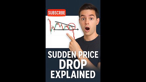 🔥💰SUDDEN PRICE DROP EXPLAINED 📉 | Watch Before You Trade! #technicalanalysis