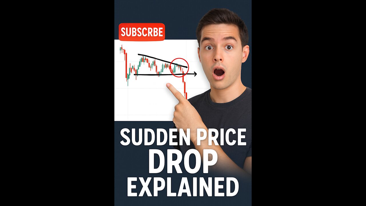 🔥💰SUDDEN PRICE DROP EXPLAINED 📉 | Watch Before You Trade! #technicalanalysis