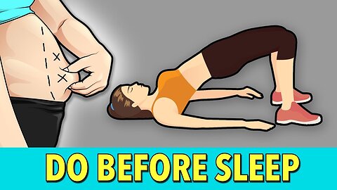 Simple Pre-Sleep Workout 🌙 | Relax, Stretch & Burn Calories Before Bed