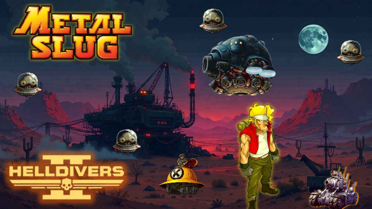 METAL SLUG X HELLDIVERS