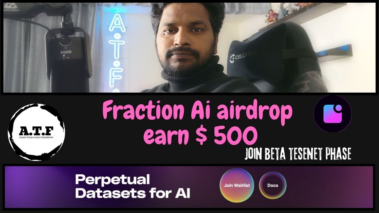 Fraction Ai Airdrop - Do Simple Task Earn $FRAC Token - Join Super Early Phase Untitled Project