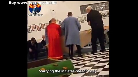 UNDERCOVER WHISTLEBLOWER FILMS BIZARRE FREEMASON RITUAL ☠️