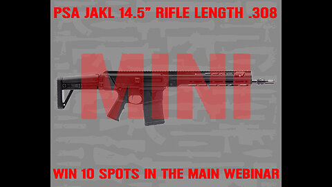 PSA JAKL MINI #3 FOR 10 SPOTS IN THE MAIN WEBINAR