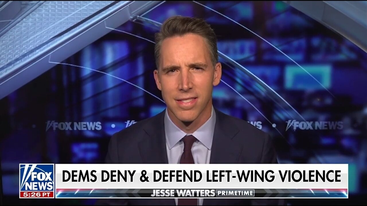 Sen Hawley: We Need To Turn The Page On The Left's Poison