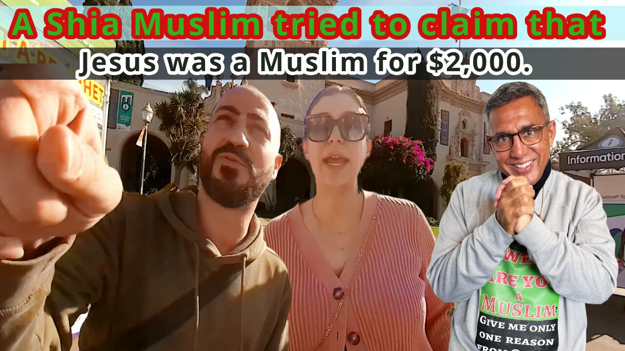 A Shia Muslim tried to claim that Jesus was a Muslim for $2,000.