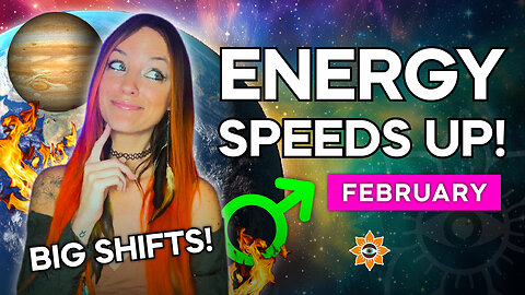 February Energy Reading: Masculine Energy, Intentions, Breaking Free, & Navigating the Shift!