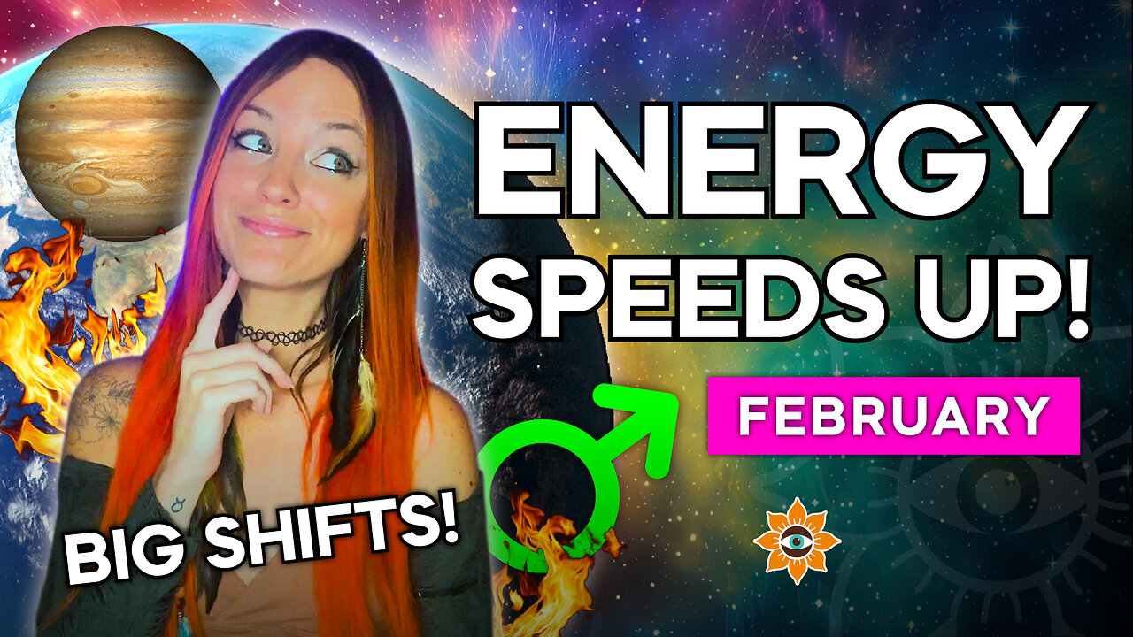 February Energy Reading: Masculine Energy, Intentions, Breaking Free, & Navigating the Shift!