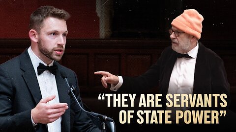 Telling the Oxford Union why Mainstream Media is the Enemy of the People