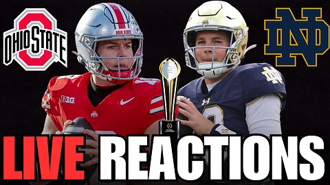 Ohio State Buckeyes Vs Notre Dame | INSANE Live Reactions! 🏈🔥
