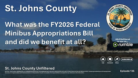 Episode 135 - What was the FY2026 Federal Minibus Appropriations Bill and did we benefit at all?