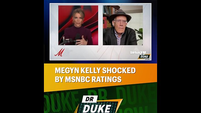 😲Megyn Kelly Shocked By MSNBC Ratings