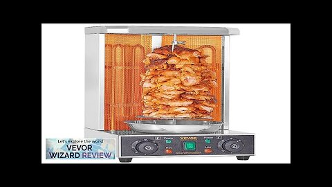 VEVOR Shawarma Grill Machine 13 lbs Capacity Chicken Shawarma Cooker Machine Review