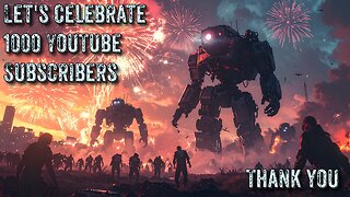 My 1000 YouTube Subscribers Celebration!!!