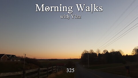 Morning Walks with Yizz 325 - The Importance of Family