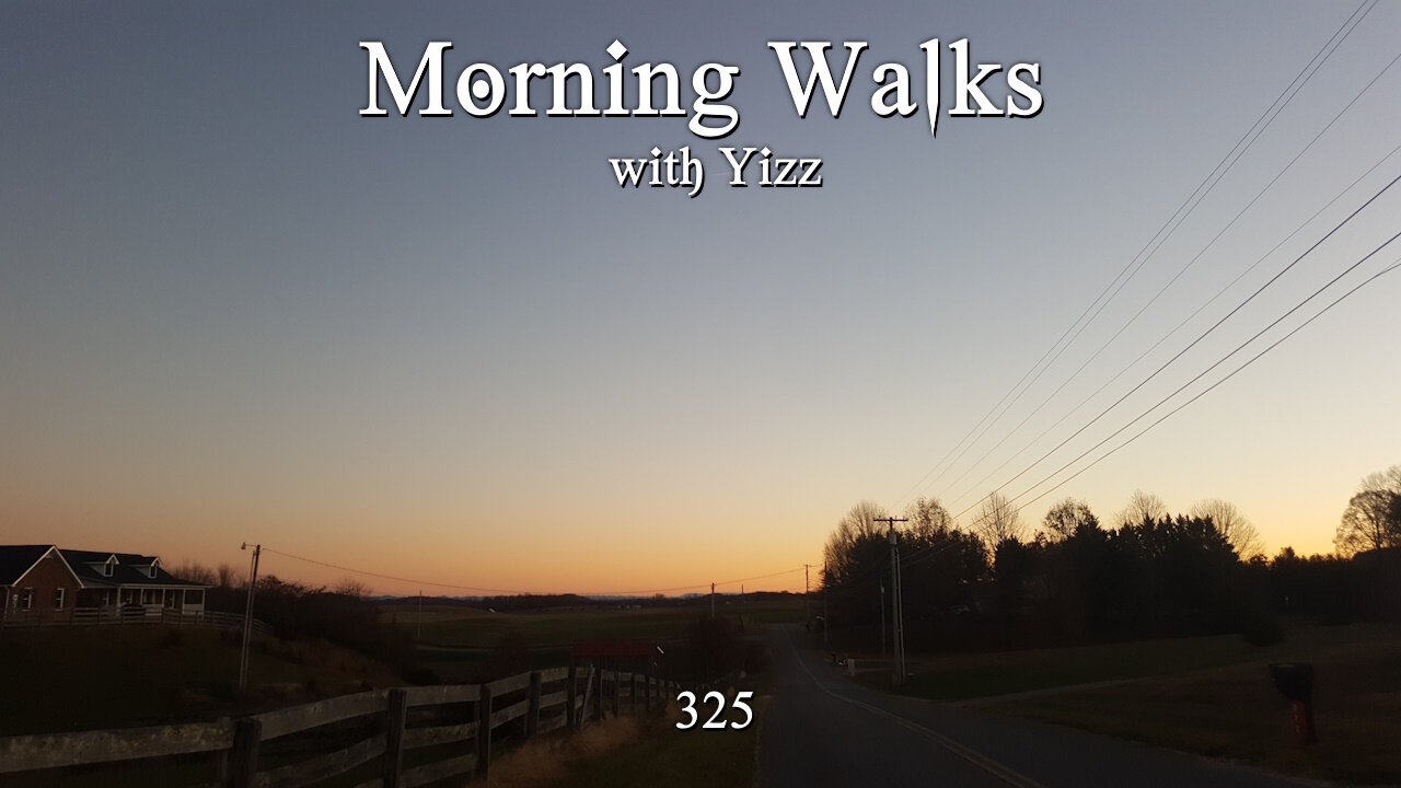 Morning Walks with Yizz 325 - The Importance of Family