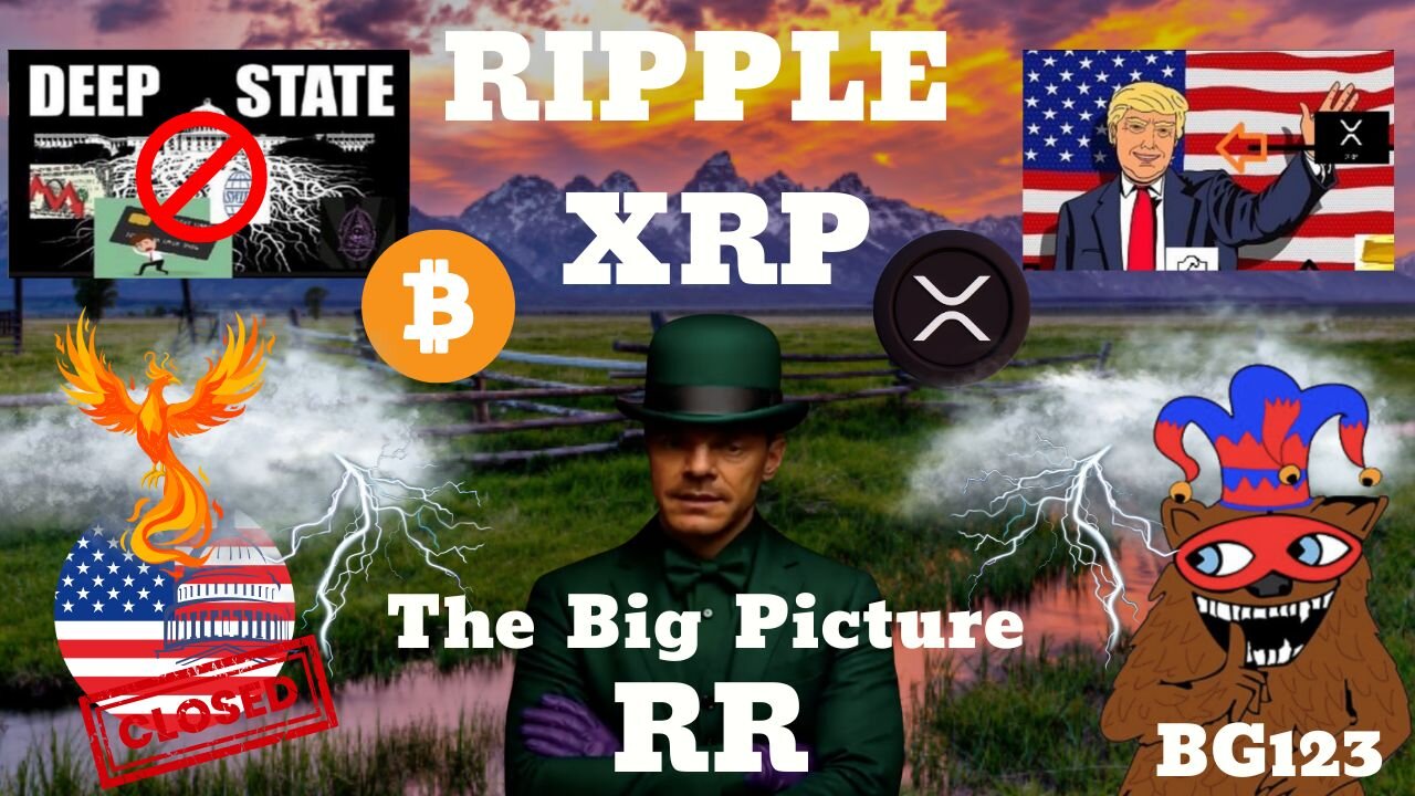 🟢🟣🟡 $XRP The Big picture. Great Reset. New order. XRP is the chosen one. Zero doubt 🟡🟣🟢
