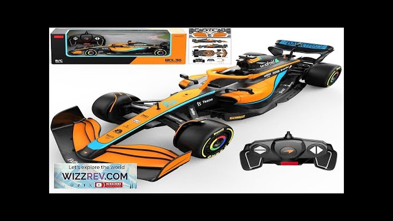 Authentic Licensed 1:18 McLaren F1 MCL36 Remote Control Car F1 Collection Review