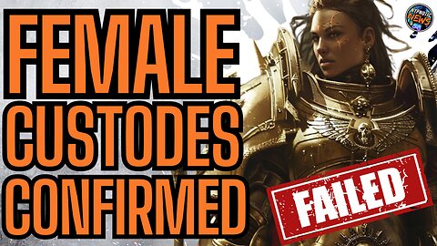 Games Workshop DROPS THE HAMMER | New Official Guidebook Creator CONFIRMS Female ADEPTUS CUSTODES