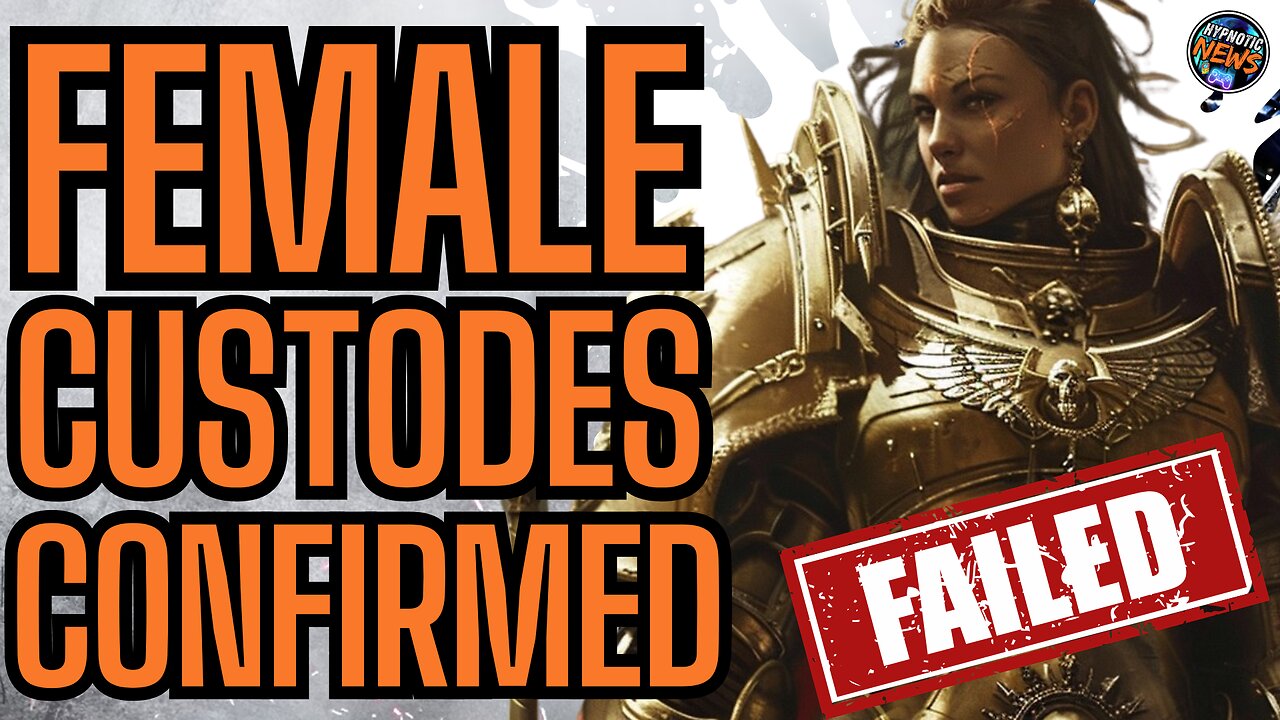 Games Workshop DROPS THE HAMMER | New Official Guidebook Creator CONFIRMS Female ADEPTUS CUSTODES