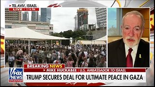 Amb Huckabee: Trump Made Peace In Gaza Possible