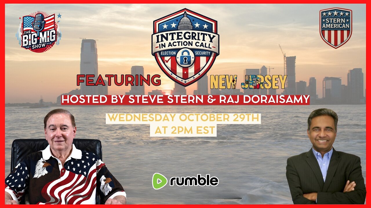 New Jersey Election Integrity Call