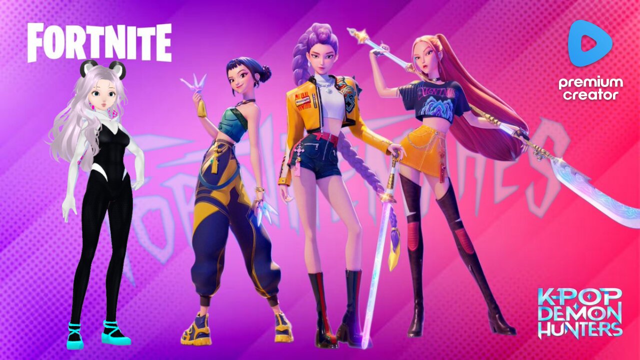 K-Pop Demon Hunters x Fortnite! Use code "lethalpnda" in the Item Shop!