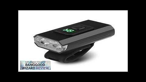 YUNMAI Z-03C 500Lm Bike Lights Aluminum Alloy 1000mAh Battery LED Display Waterproof Review