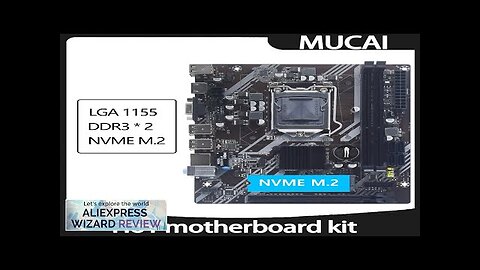 MUCAI H61 Motherboard LGA 1155 Kit Compatible With Intel Core CPUs 2nd Review